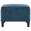 fodskammel 70x55x41 cm velour lyserød