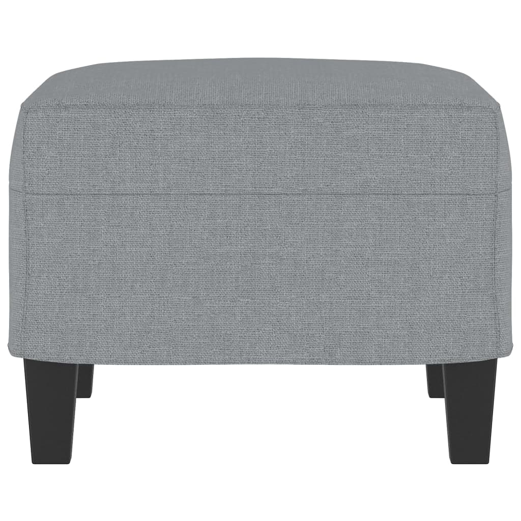 fodskammel 60x50x41 cm stof grå