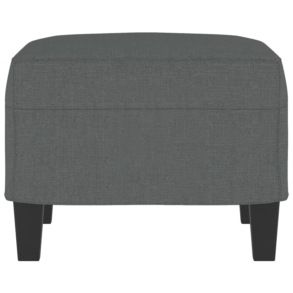 fodskammel 60x50x41 cm stof Mørkegrå