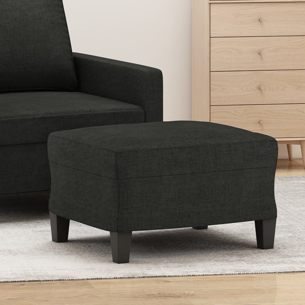 fodskammel 60x50x41 cm stof sort