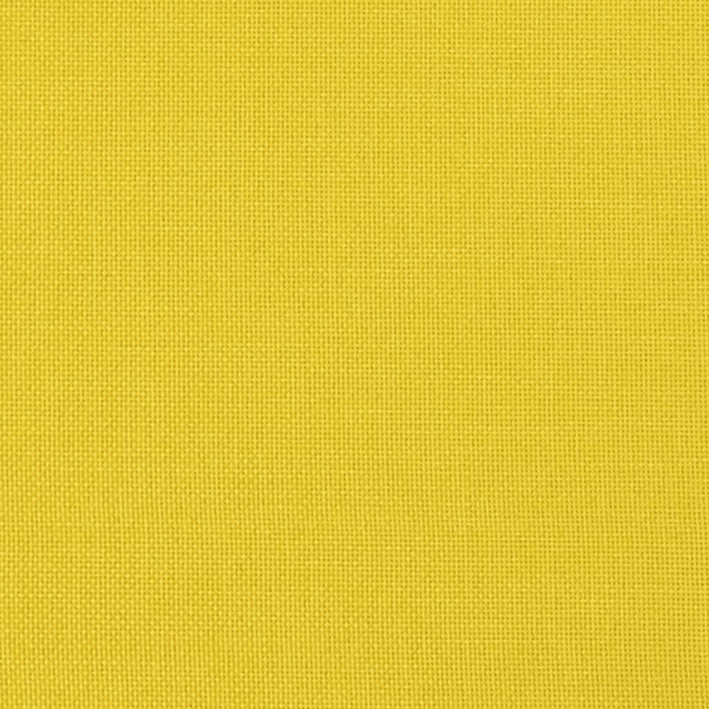 fodskammel 60x50x41 cm stof gul