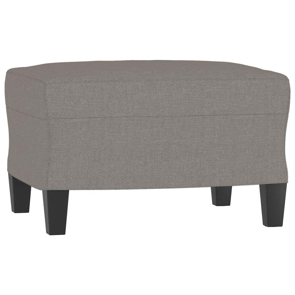 fodskammel 60x50x41 cm stof gråbrun