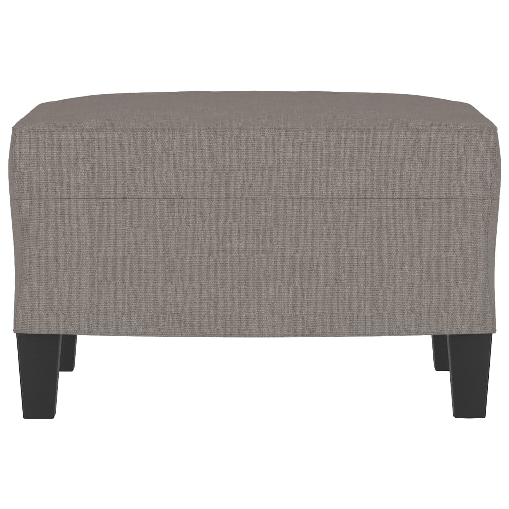 fodskammel 60x50x41 cm stof gråbrun