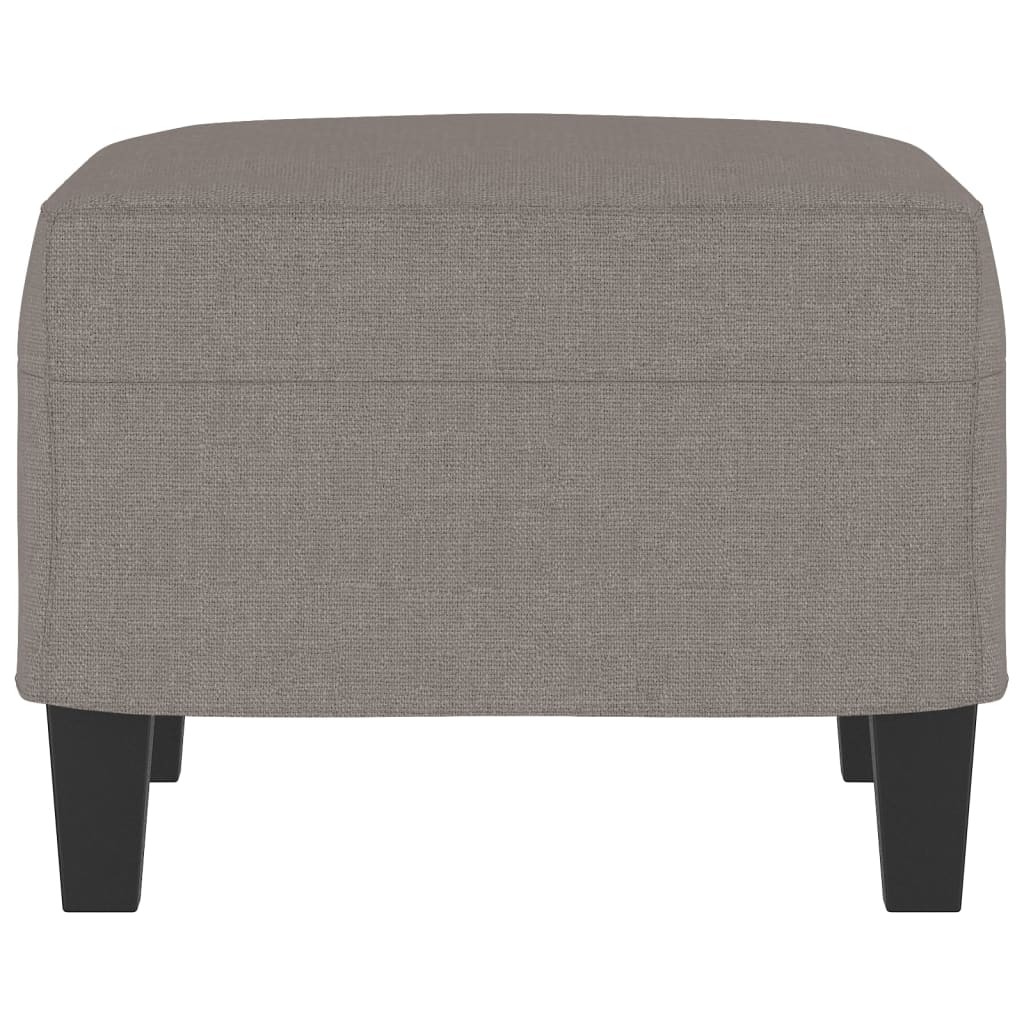 fodskammel 60x50x41 cm stof gråbrun