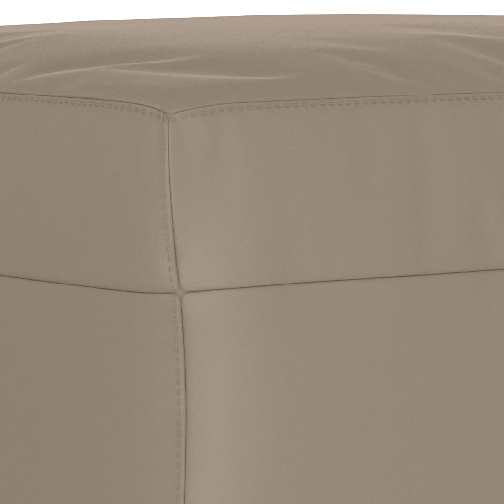fodskammel 60x50x41 cm mikrofiberstof gråbrun