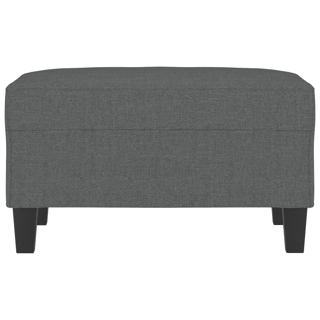 fodskammel 70x55x41 cm stof mørkegrå