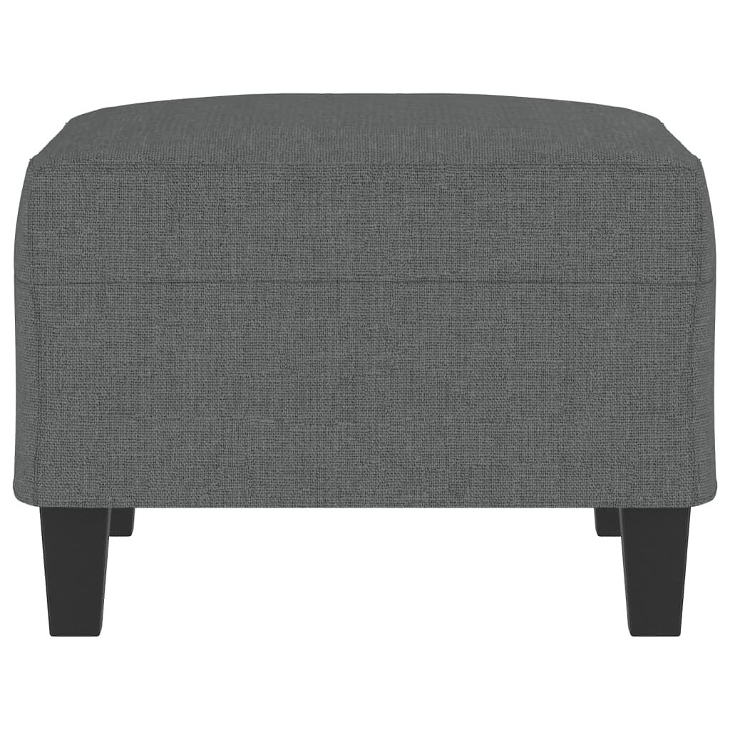 fodskammel 70x55x41 cm stof mørkegrå