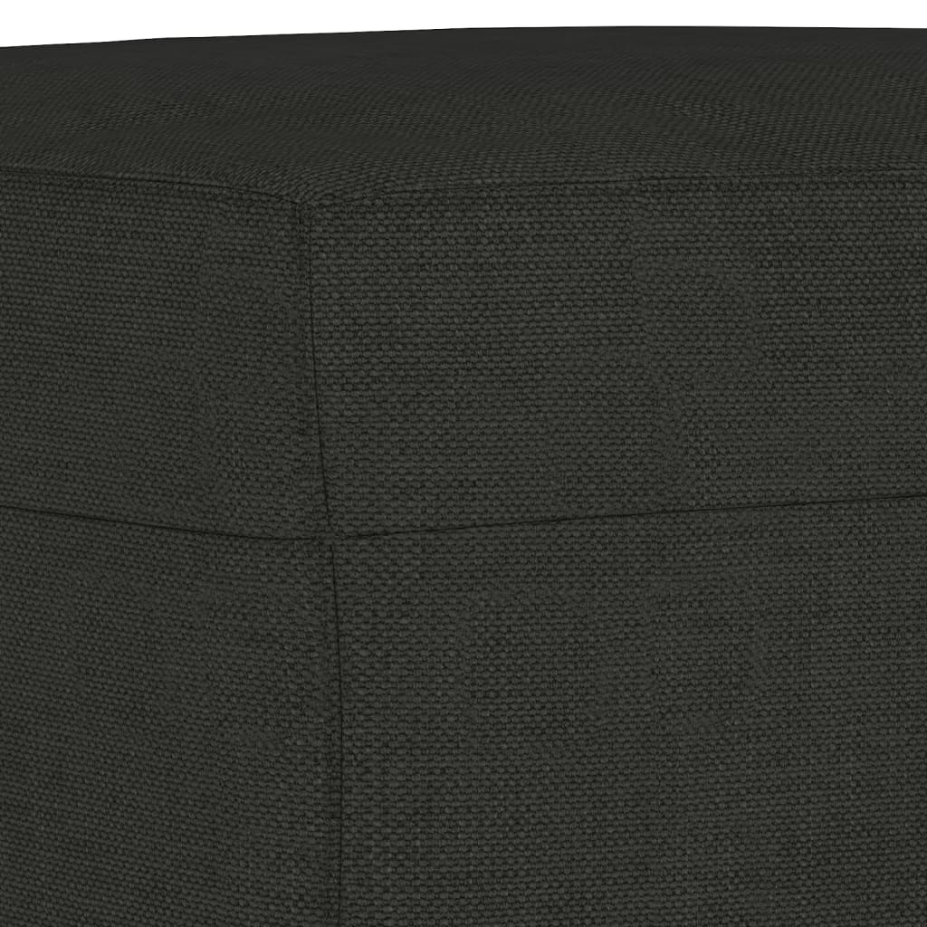 fodskammel 70x55x41 cm stof sort