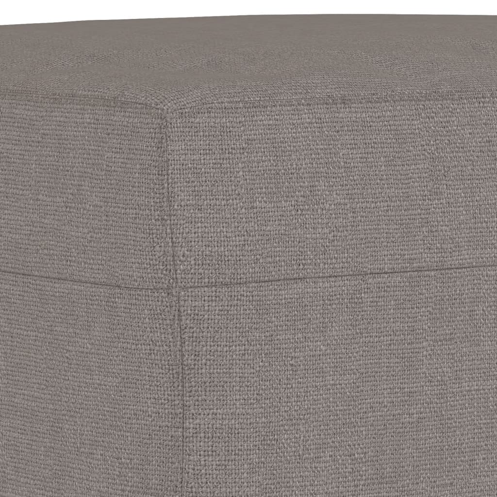 fodskammel 70x55x41 cm stof gråbrun
