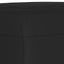 fodskammel 70x55x41 cm mikrofiberstof sort