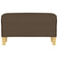bænk 70x35x41 cm stof brun