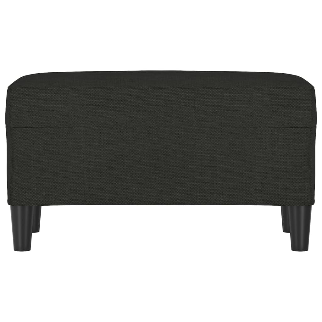 bænk 70x35x41 cm stof sort
