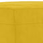 bænk 70x35x41 cm velour gul