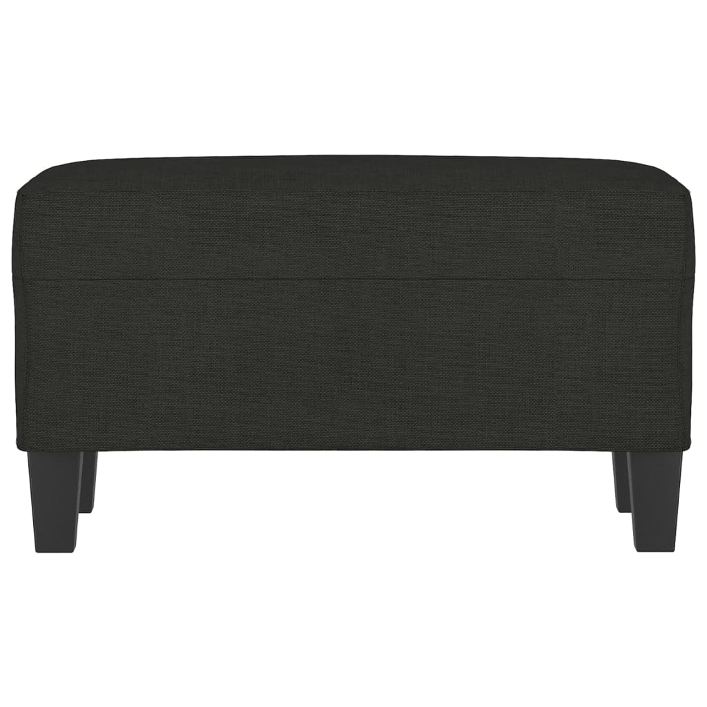 bænk 70x35x41 cm stof sort