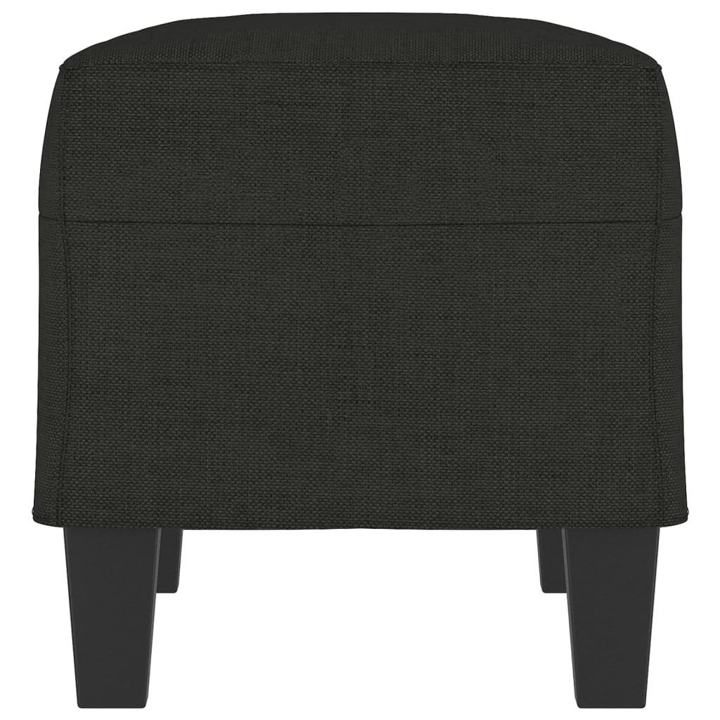 bænk 70x35x41 cm stof sort