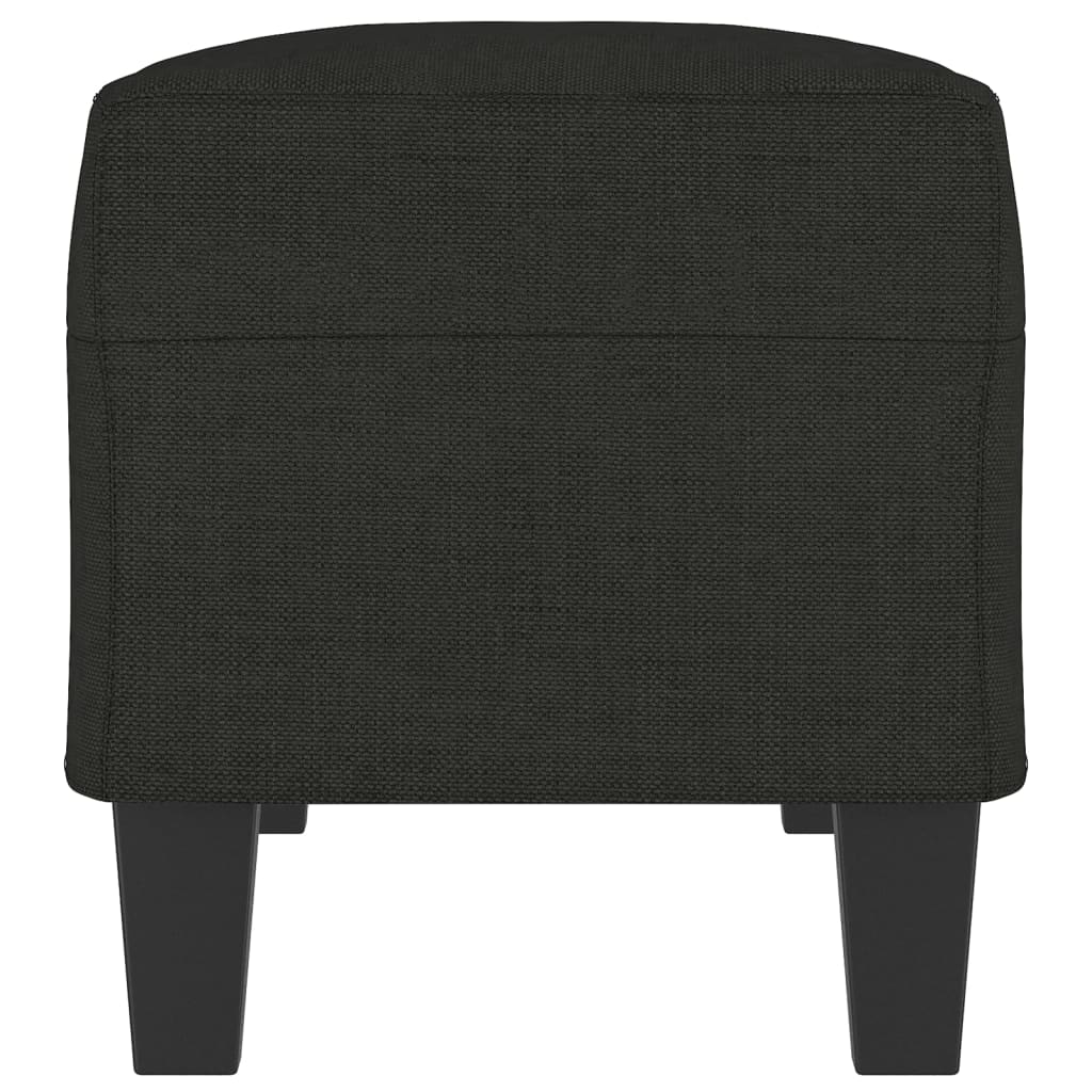 bænk 100x35x41 cm stof sort