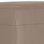 bænk 100x35x41 cm mikrofiberstof gråbrun
