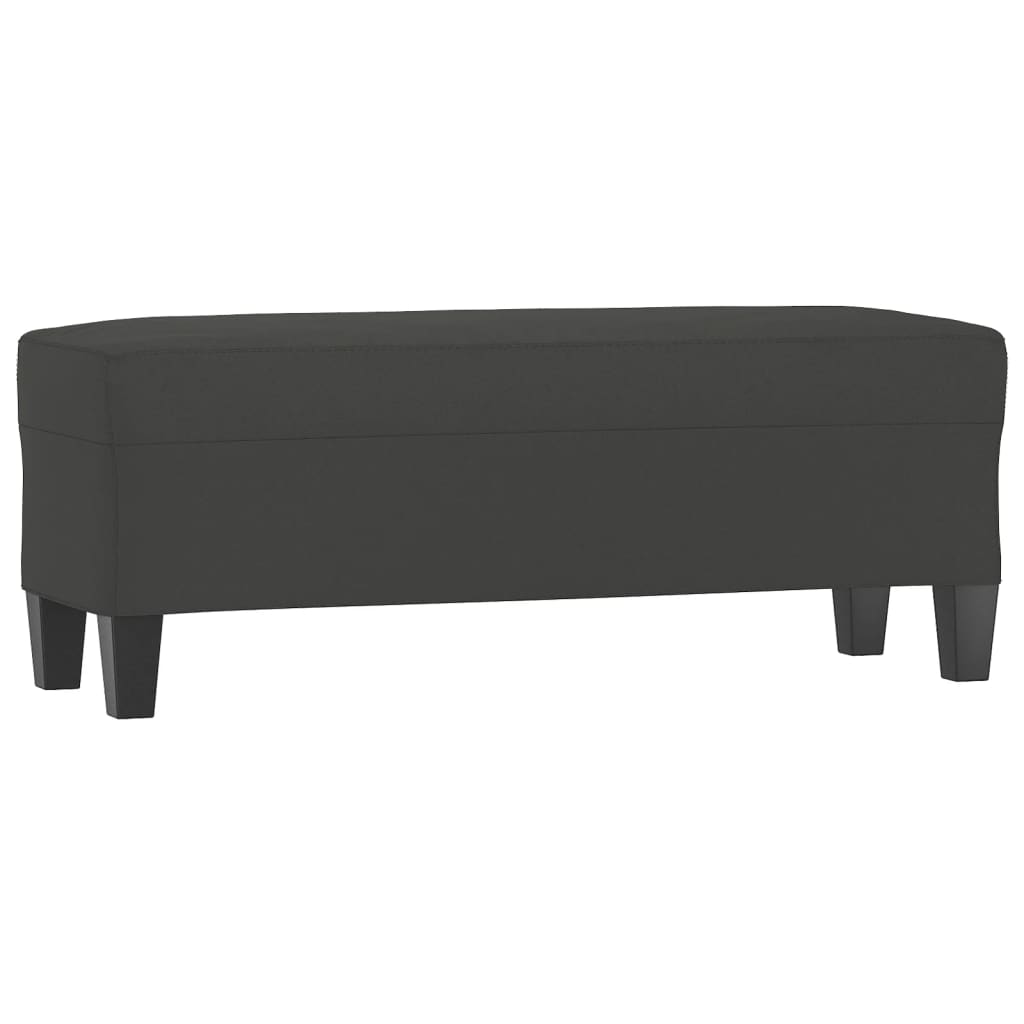 bænk 100x35x41 cm mikrofiberstof c