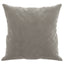 pyntepuder 2 stk. 40x40 cm velour lysegrå