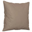 pyntepuder 2 stk. 40x40 cm mikrofiberstof gråbrun