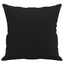 pyntepuder 2 stk. 40x40 cm mikrofiberstof sort