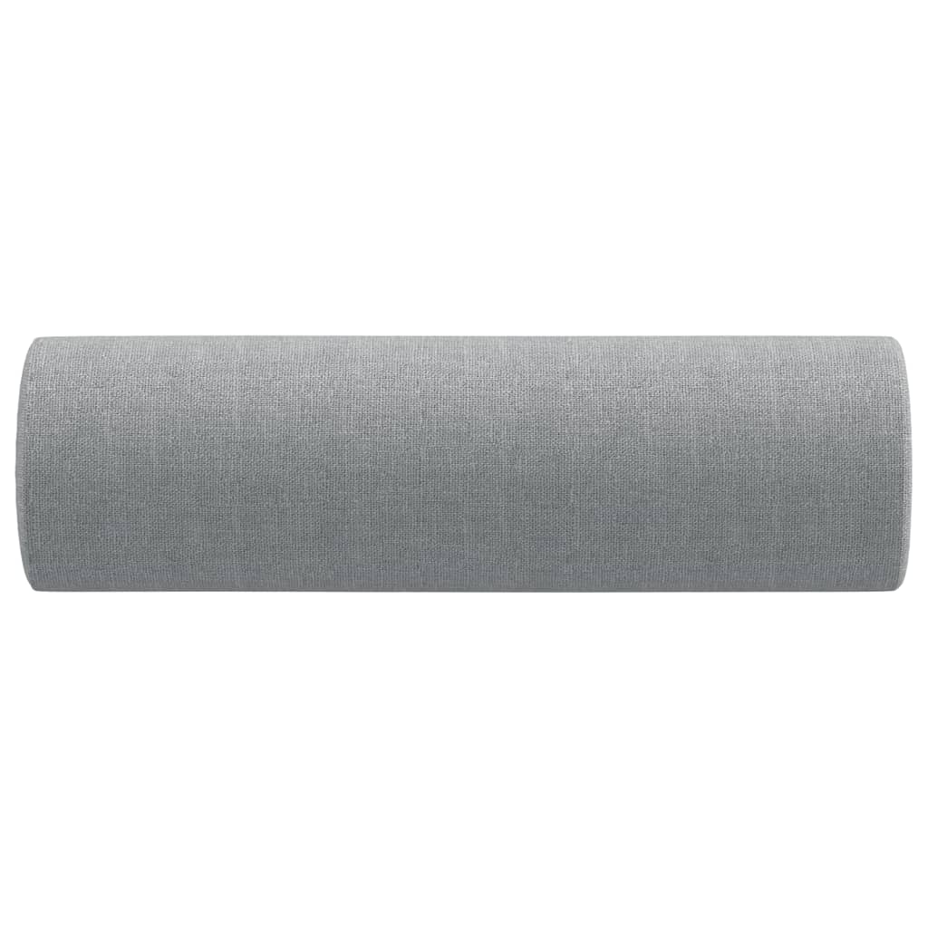 pyntepuder 2 stk. Ø15x50 cm stof grå