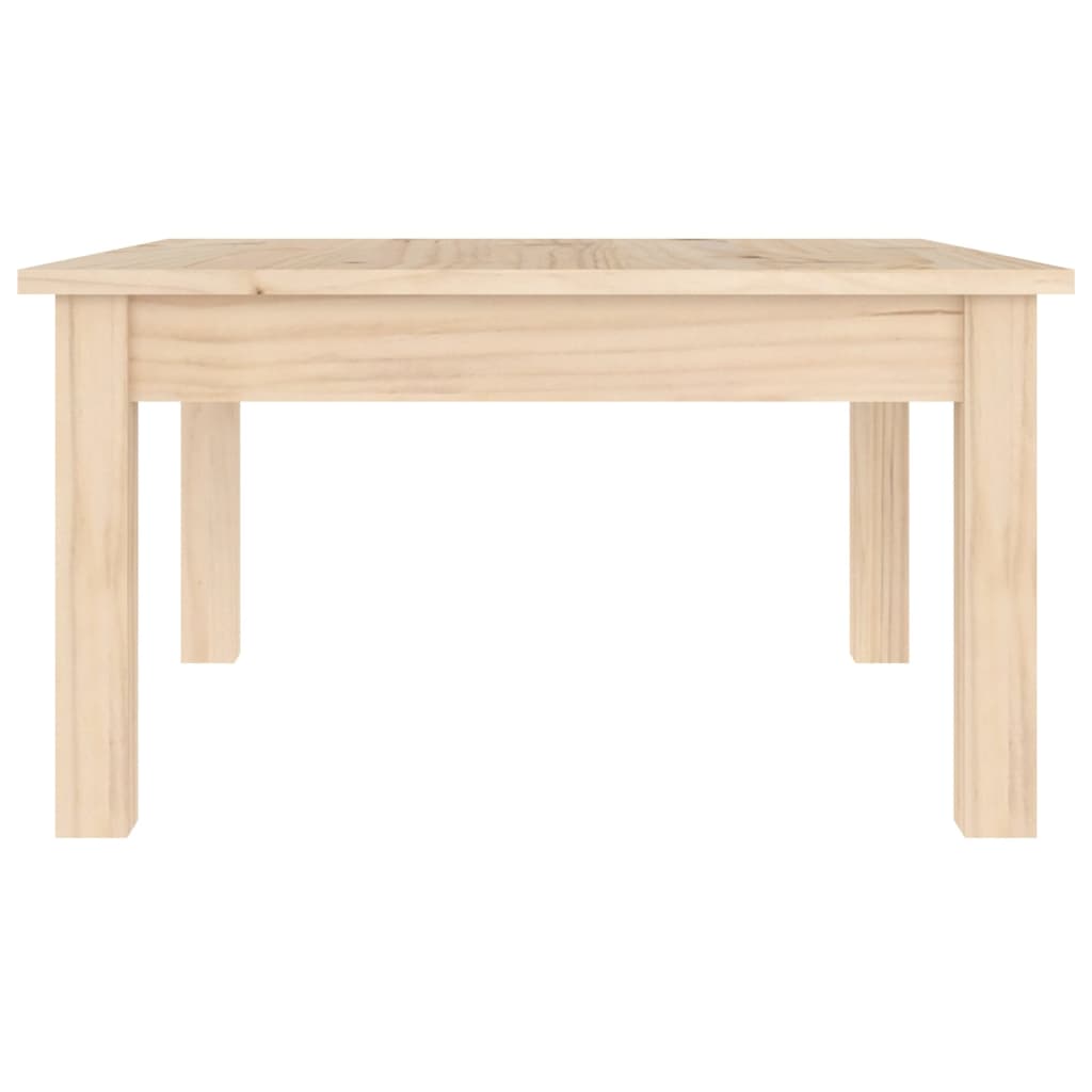 sofabord 55x55x30 cm massivt fyrretræ