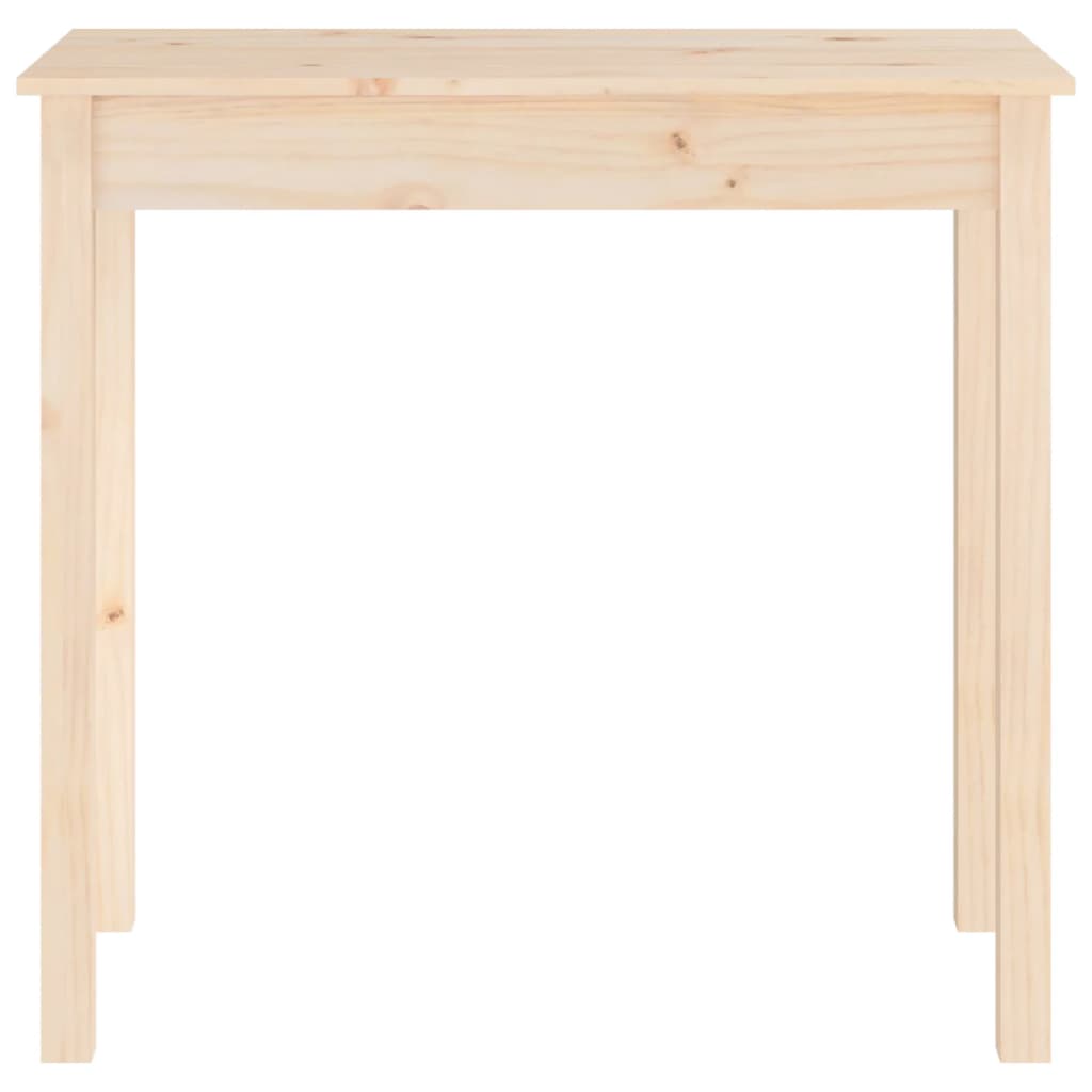 konsolbord 80x40x75 cm massivt fyrretræ