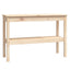 konsolbord 110x40x75 cm massivt fyrretræ