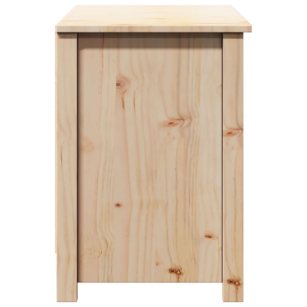 tv-bord 103x36,5x52 cm massivt fyrretræ