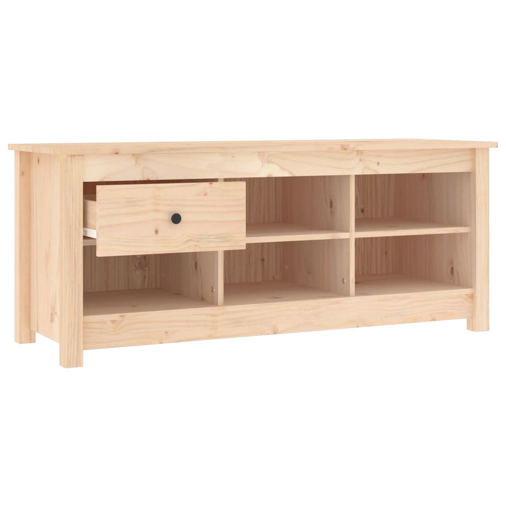 skoreol 110x38x45,5 cm massivt fyrretræ