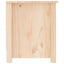 skoreol 110x38x45,5 cm massivt fyrretræ