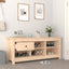skoreol 110x38x45,5 cm massivt fyrretræ