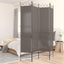 4-panels rumdeler 160x200 cm stof antracitgrå