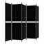 5-panels rumdeler 250x180 cm stof sort