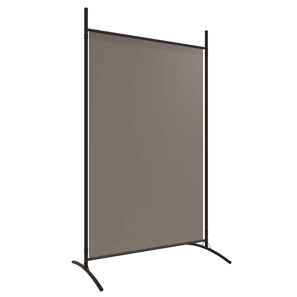 2-panels rumdeler 348x180 cm stof antracitgrå