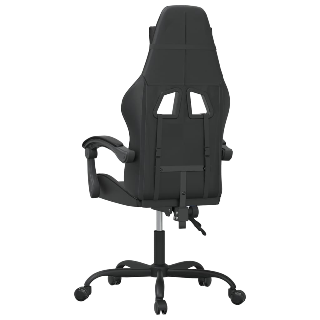 drejelig gamingstol kunstlæder sort