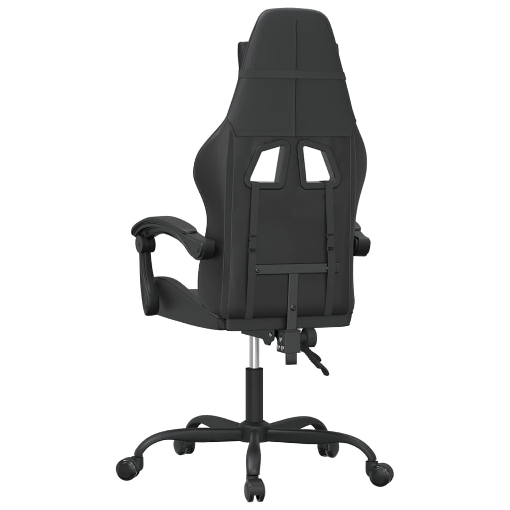 drejelig gamingstol kunstlæder sort