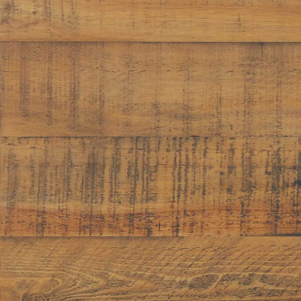 sengebord 40x30x55 cm massivt genanvendt fyrretræ brun