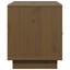 tv-bord 80x34x40 cm massivt fyrretræ gyldenbrun