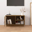 tv-bord 70x34x40 cm massivt fyrretræ gyldenbrun