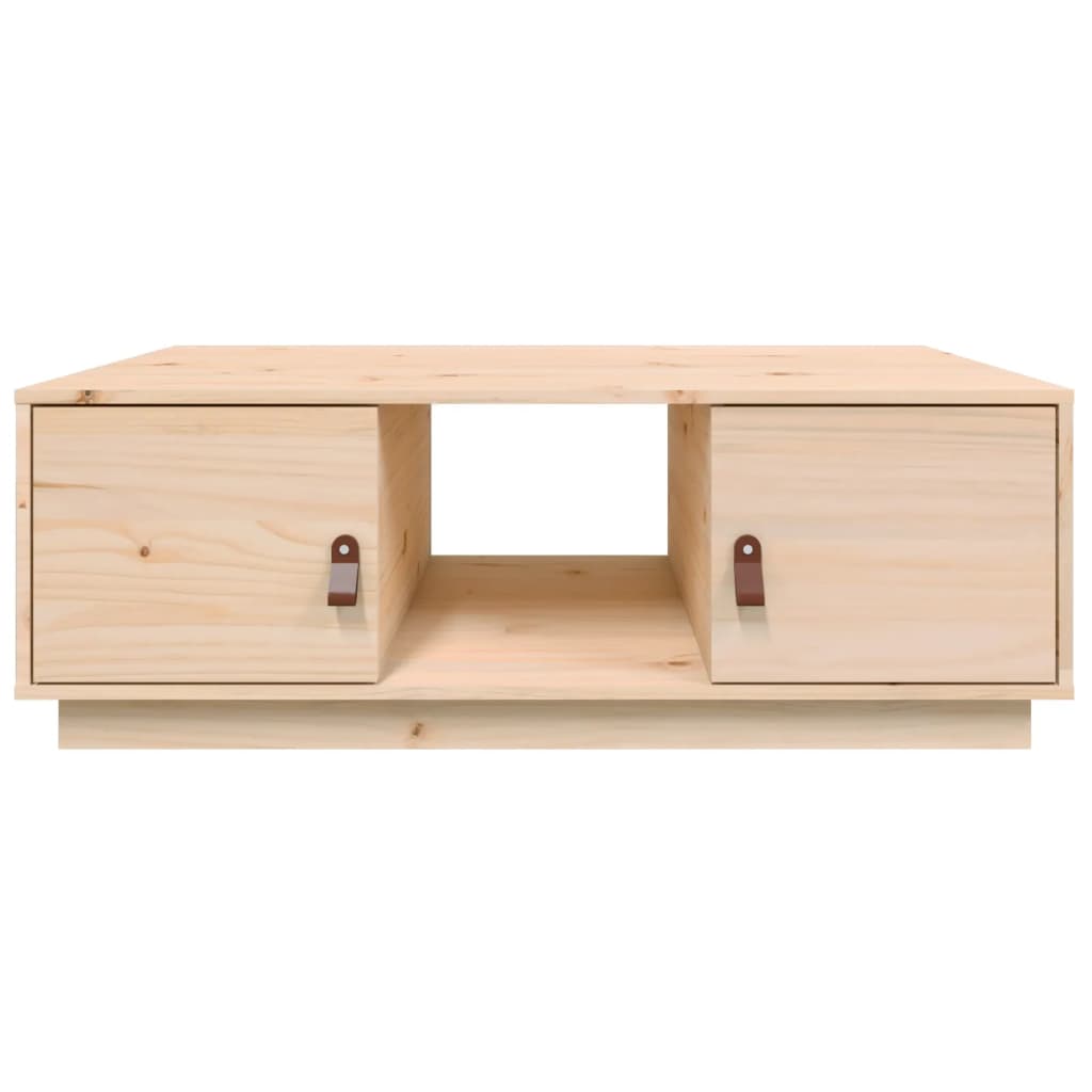 sofabord 100x50x35 cm massivt fyrretræ