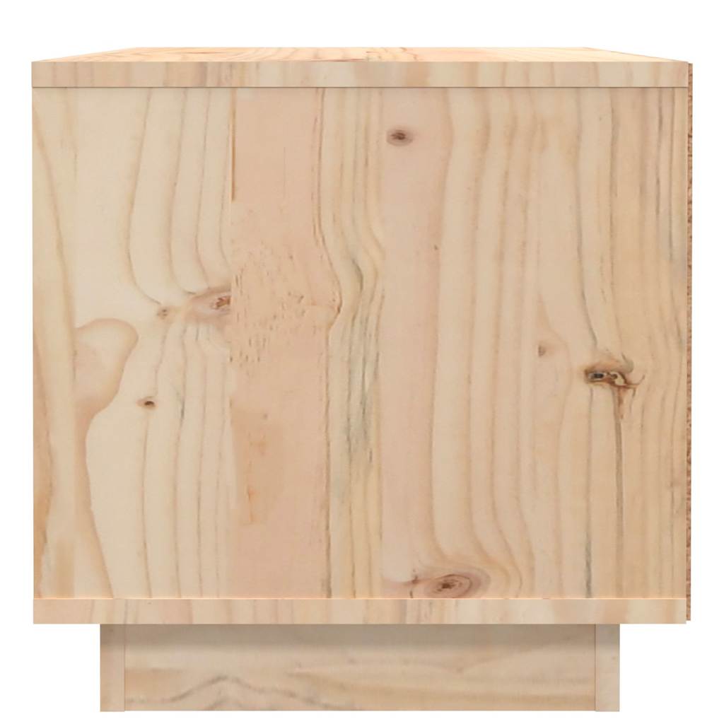 sengebord 40x34x35 cm massivt fyrretræ