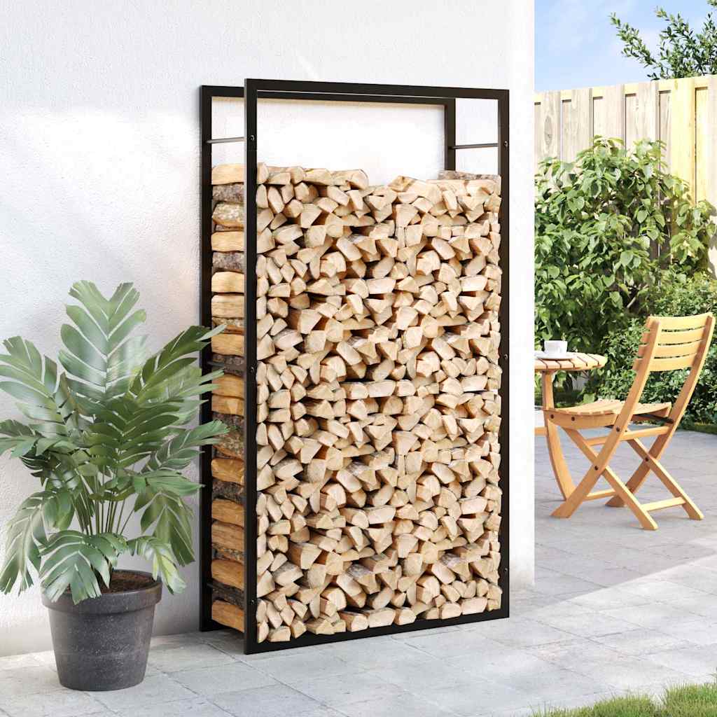 brænderist mat sort 80x28x154 cm stål