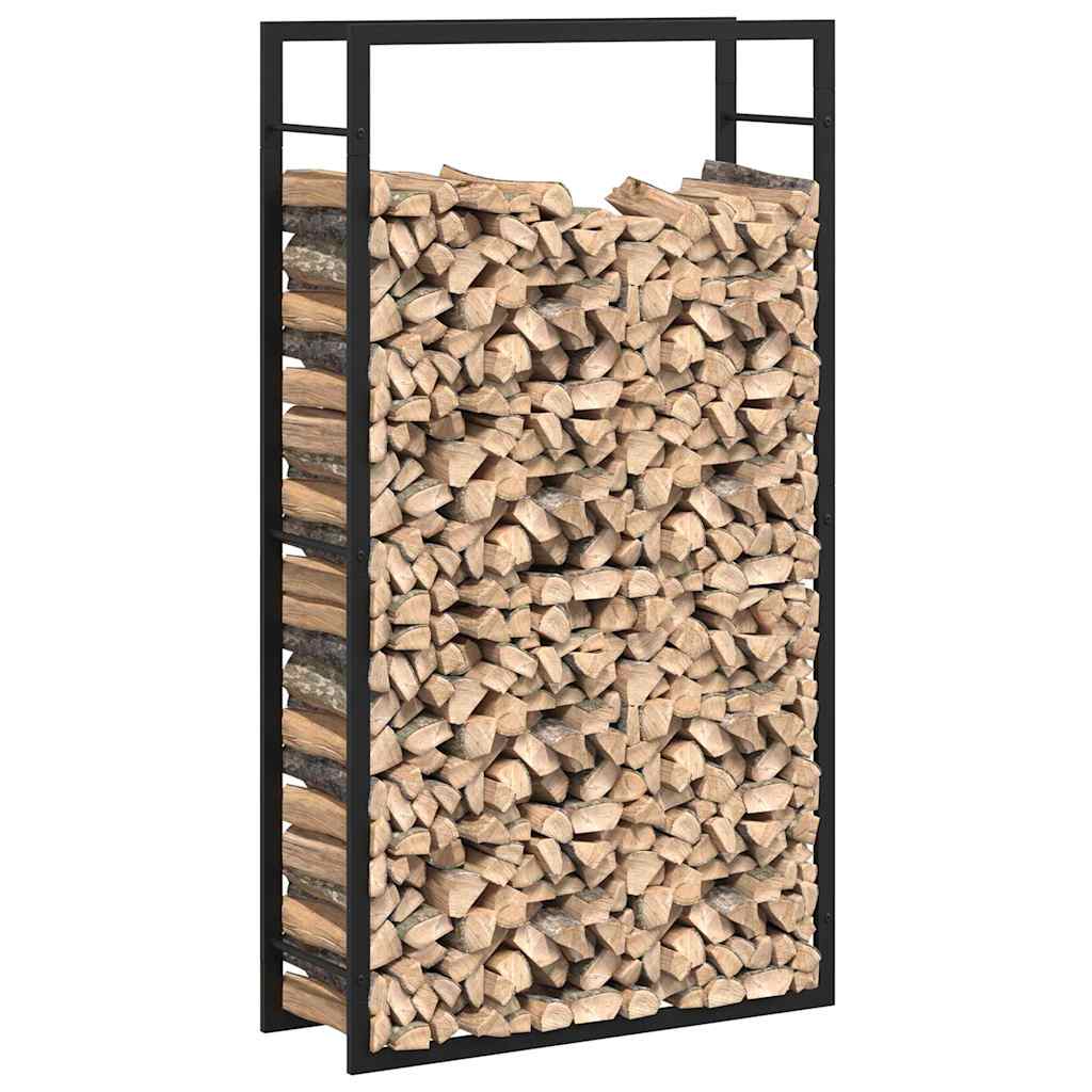 brænderist mat sort 80x28x154 cm stål