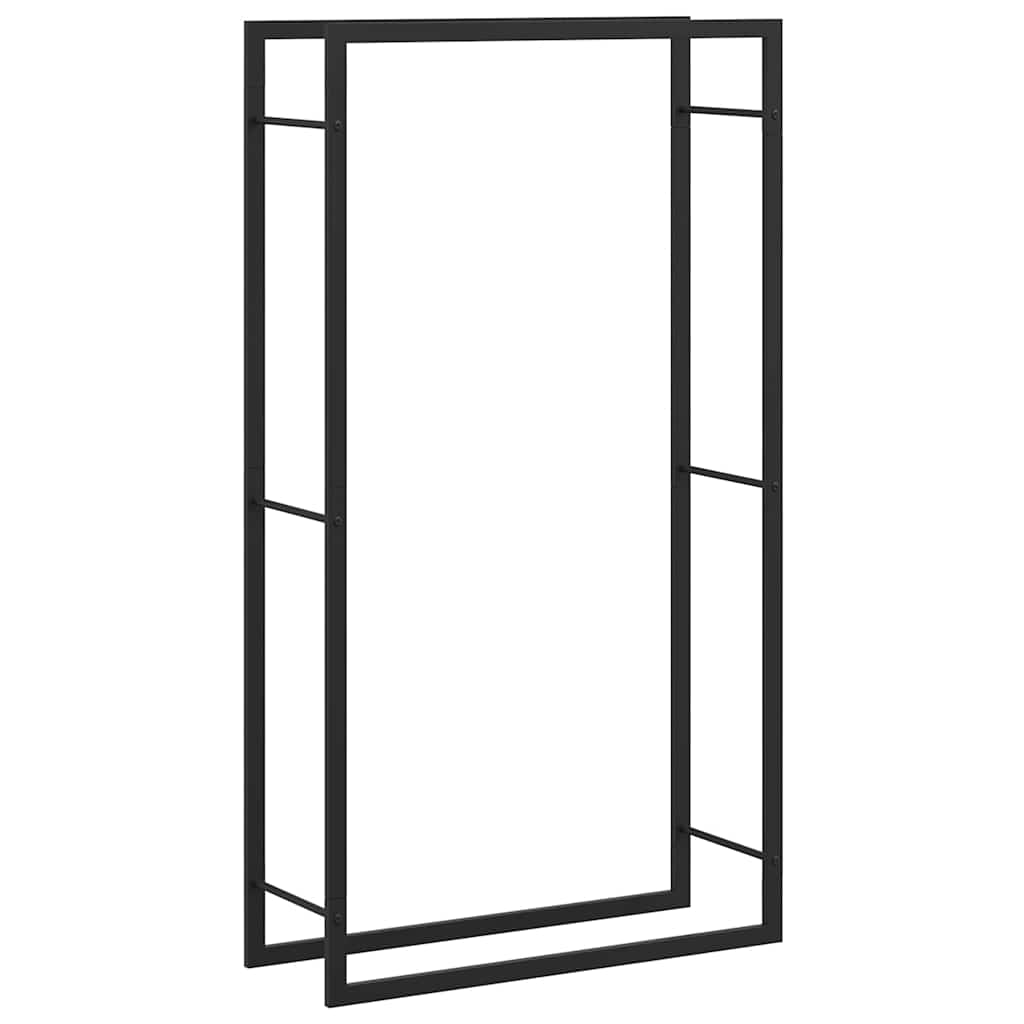 brænderist mat sort 80x28x154 cm stål