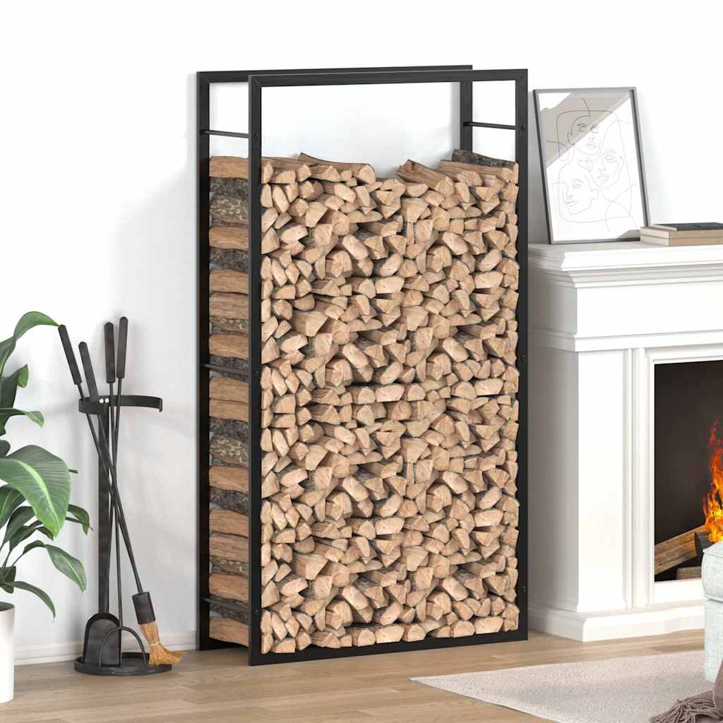 brænderist mat sort 80x28x154 cm stål