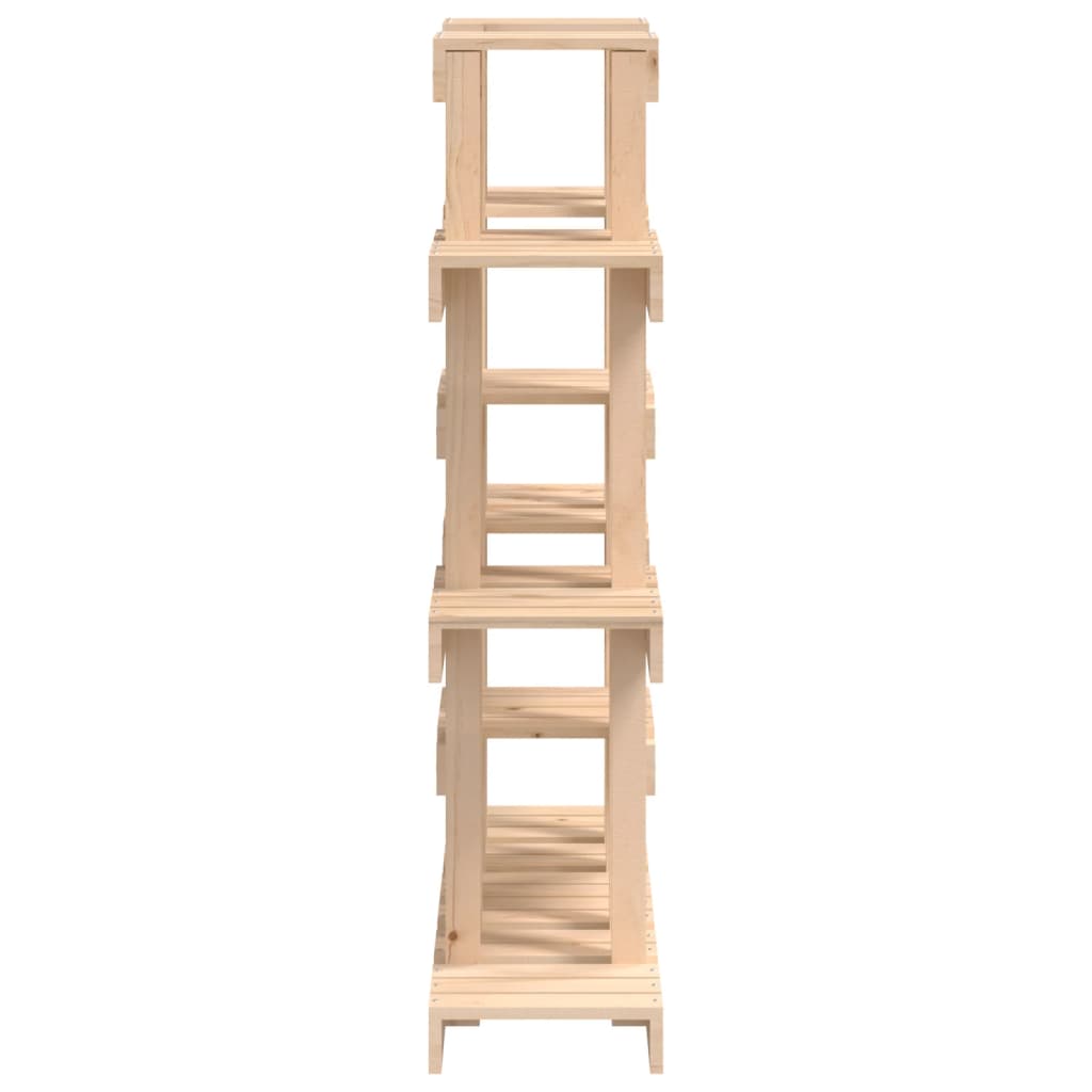 plantestativ 104,5x25x109,5 cm massivt fyrretræ