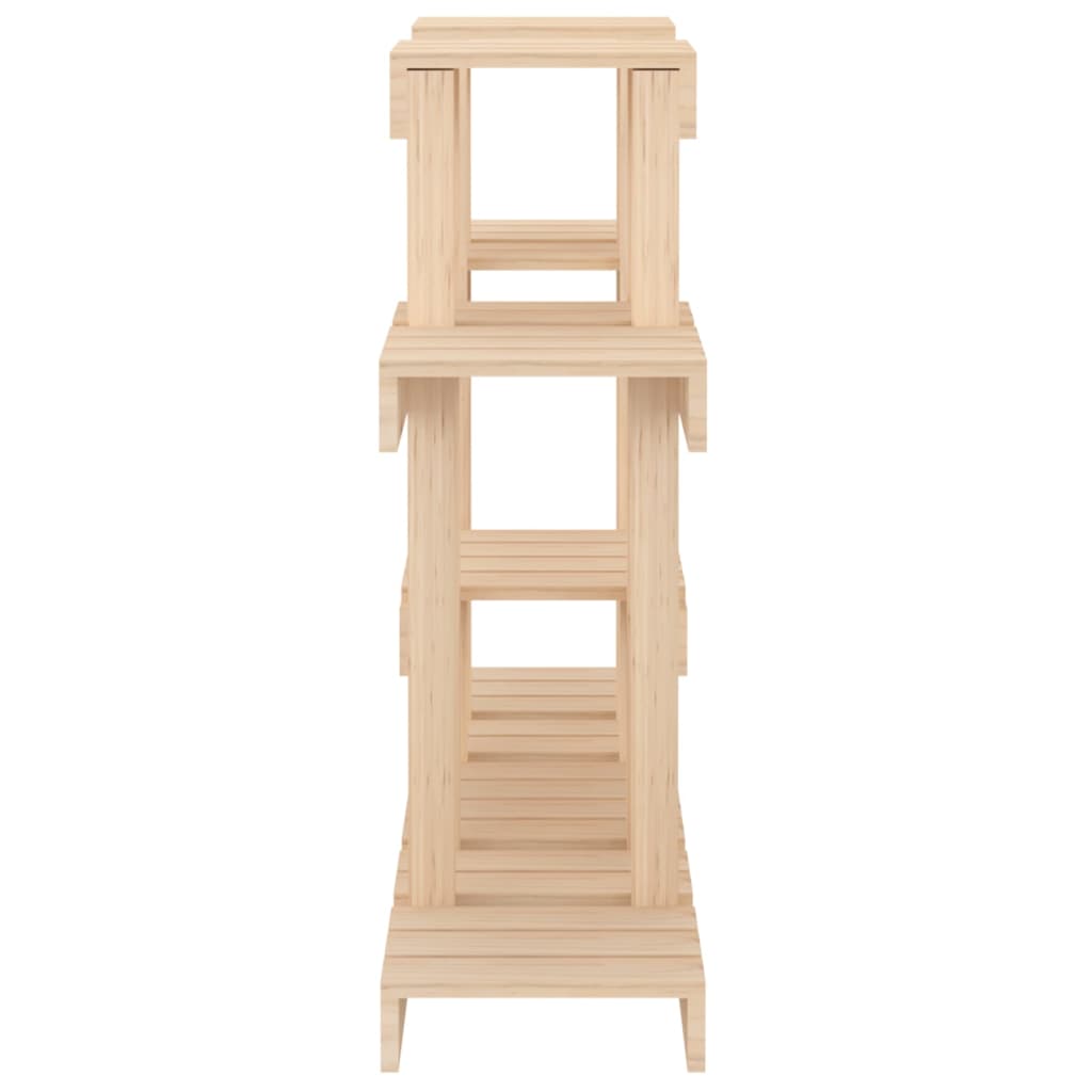 plantestativ 104,5x25x77,5 cm massivt fyrretræ