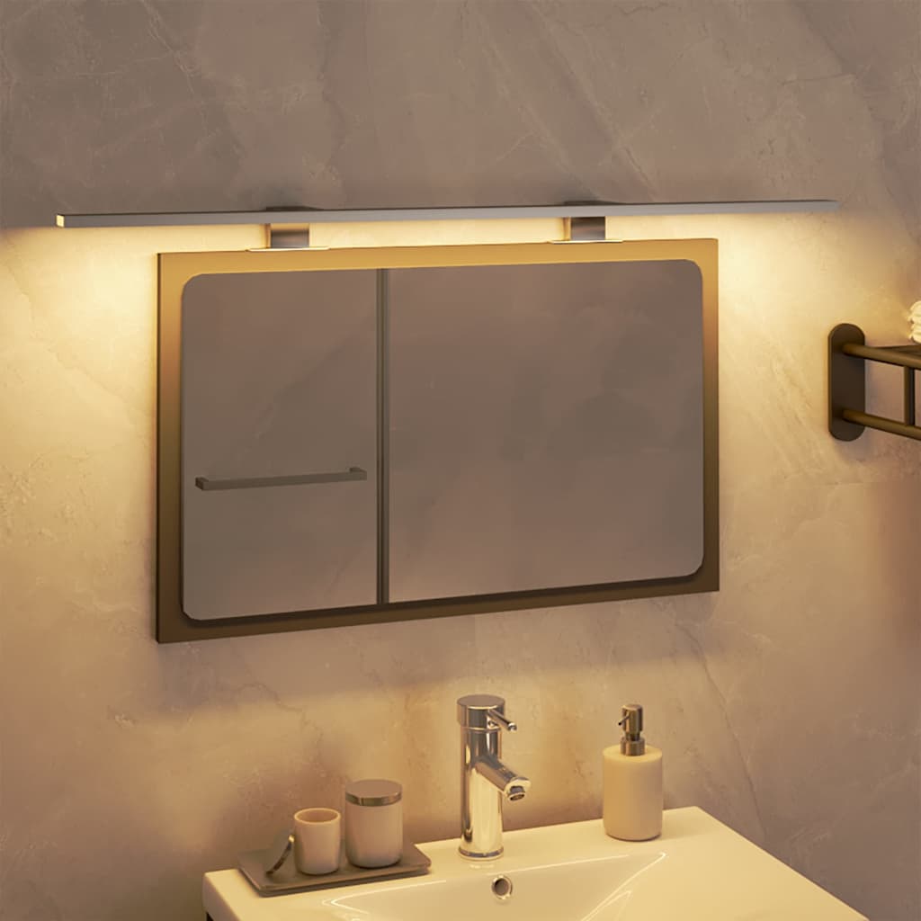 LED-spejllampe 80 cm 13 W 3000K varm hvidt lys